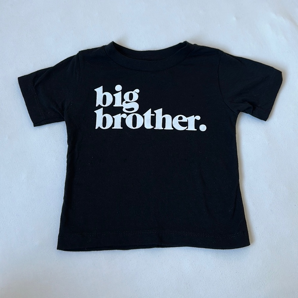 Big Brother Black Short Sleeve Tee